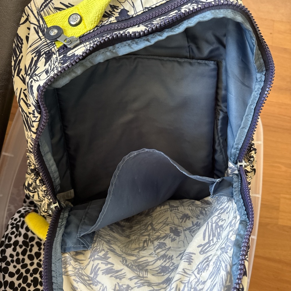 Kipling Scribble Fun Block Backpack With Laptop P… - image 6